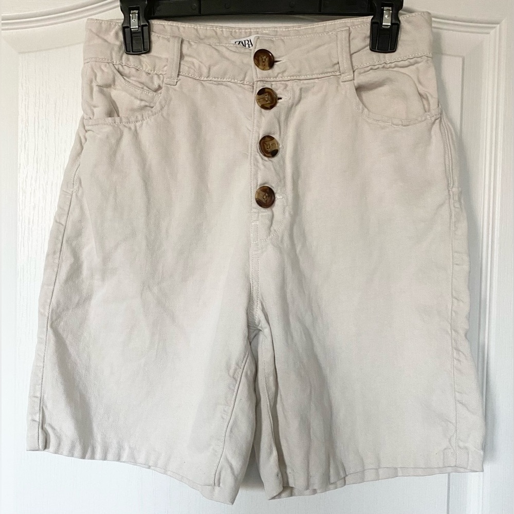 ZARA High Rise Shorts